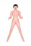 TOYFA Dolls-X 117013 Inflatable doll GRACE, 3 holes, PVC, TPR