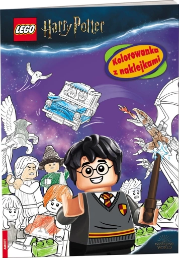 LEGO HARRY POTTER NA6401 KOLOROWANKA Z NAKLEJKAMI