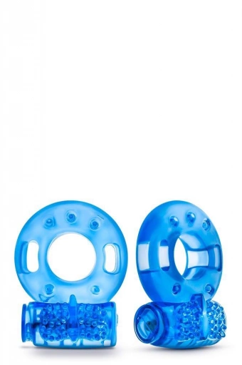 Stay Hard Vibrating Cock Rings 2Pack - Zestaw wibrujących pierścieni na penisa ⚫ DARMOWA DOSTAWA od 299zł ⚫ DYSKRETNA PRZESYŁKA 24H Z POLSKI ⚫