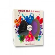 Alive Egg 3.0 purple Remote Control - Wibrujące jajeczko z pilotem, Fioletowy ⚫ DARMOWA DOSTAWA od 299zł ⚫ DYSKRETNA PRZESYŁKA 24H Z POLSKI ⚫