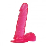 Dildo Żelowe Prawdziwa Rozkosz 16cm Różowe | 100% ORYGINAŁ| DYSKRETNA PRZESYŁKA