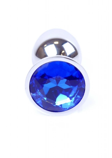 Plug-Jewellery Silver PLUG- Dark Blue