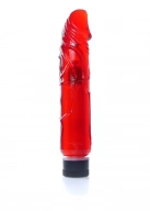 Wibrator-Juicy Jelly - Multispeed Red