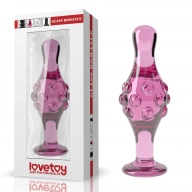 4.5"" Glass Romance Pink