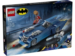 LEGO 76274 Super Heroes Batman™ z batmobilem kontra Harley Quinn™ i Mr. Freeze™