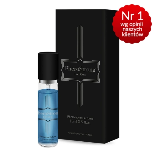 PheroStrong z feromonami - męskie 15 ml - Nagroda Konsumentów - Najlepszy Produkt !!!