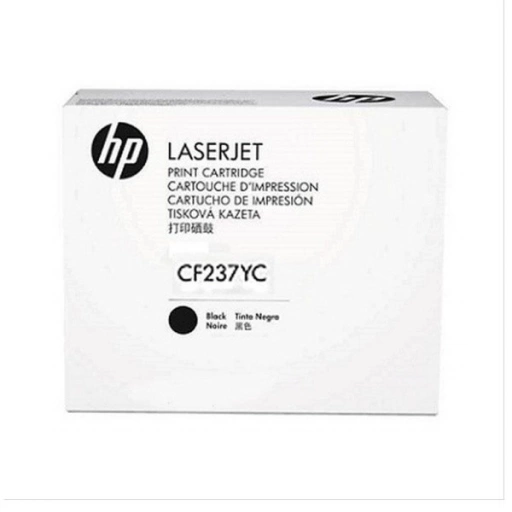 HP oryginalny toner CF237YC, HP 37YC, black, 41000s, produkt kontraktowy, extra duża pojemność