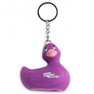 Breloczek - I Rub My Duckie Keychain   Fioletowy