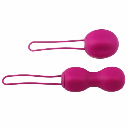 Nomi Tang IntiMate Kegel Set - Zestaw kulek do ćwiczeń mięśni Kegla czerwony