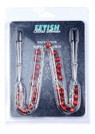 Fetish Fantasy Exclusive Nipple Clamps No.5 - Zaciski na sutki ⚫ DARMOWA DOSTAWA od 299zł ⚫ DYSKRETNA PRZESYŁKA 24H Z POLSKI ⚫