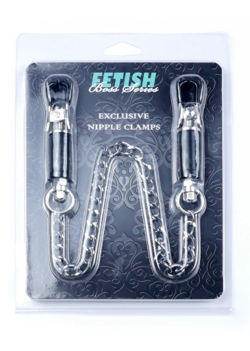 Fetish Fantasy Exclusive Nipple Clamps No.12 - Zaciski na sutki ⚫ DARMOWA DOSTAWA od 299zł ⚫ DYSKRETNA PRZESYŁKA 24H Z POLSKI ⚫