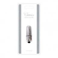 Wibrator-MINI VIBRATORE BULLET CLASSICS SILVER