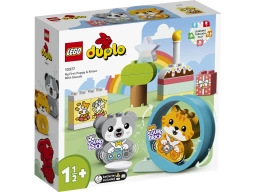 LEGO 10977 DUPLO Mój pierwszy szczeniak i kotek z odgłosami