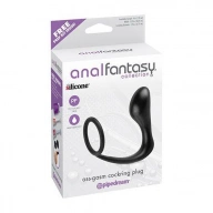 PLUG ANALE CON ANELLO FALLICO ANAL FANTASY COLLECTION ASS-GASM COCKRING PLUG | 100% ORYGINAŁ| DYSKRETNA PRZESYŁKA