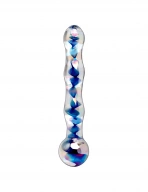 Migocące szklane dildo Icicles no. 8