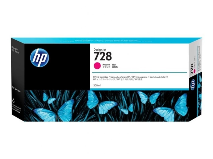 HP Atrament 728 300-ml Magenta DesignJet Ink