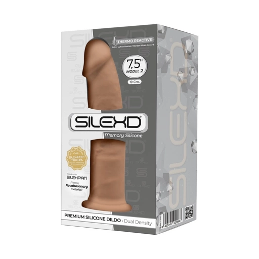 Cnex SD Model 2 - 7'5' beige thermo - Dildo klasyczne termoaktywne, Beżowe ⚫ DARMOWA DOSTAWA od 299zł ⚫ DYSKRETNA PRZESYŁKA 24H Z POLSKI ⚫