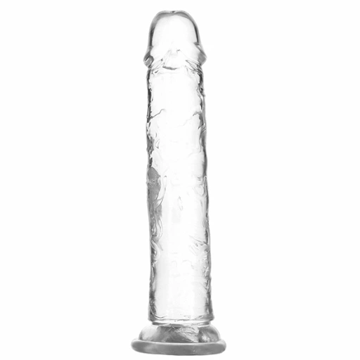 Dildo klasyczne realistyczne - Addiction Crystal Addiction Vertical Dildo (No Balls) 9 Inch  