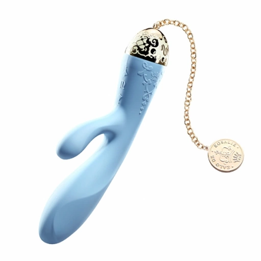 Wibrator - Zalo Rosalie Rabbit Vibrator  Niebieski