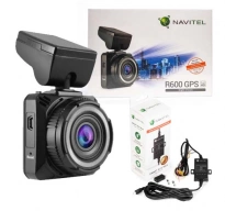 ZESTAW KAMERA SAMOCHDOWA WIDEOREJESTRATOR  NAVITEL R600 GPS Full HD + SMARTBOX