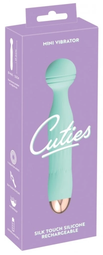 Cuties 2.0 Mini Vibrator Green - Miniwibrator , Zielony ⚫ DARMOWA DOSTAWA od 299zł ⚫ DYSKRETNA PRZESYŁKA 24H Z POLSKI ⚫