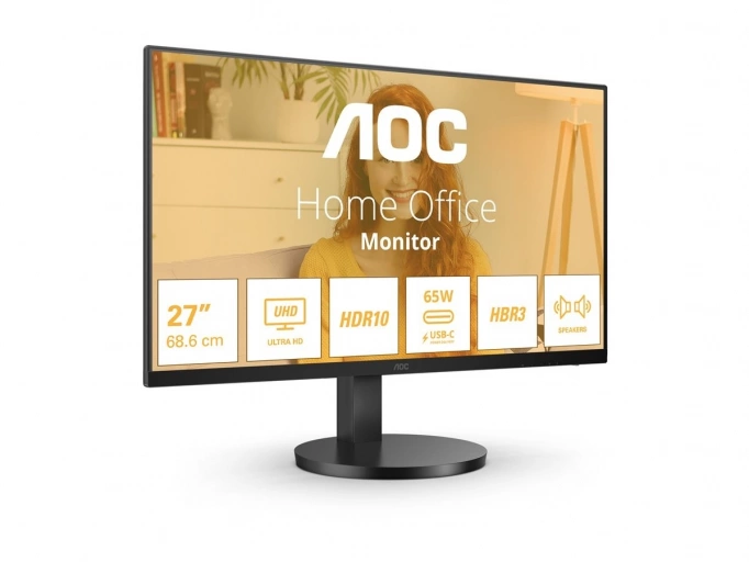 AOC U27B3CF 27inch 3840x2160 2xHDMI USB Black