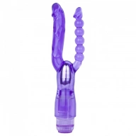 Kinx Extreme Dual Vibrator - Wibrator klasyczny z koralikami analnymi ⚫ DARMOWA DOSTAWA od 299zł ⚫ DYSKRETNA PRZESYŁKA 24H Z POLSKI ⚫