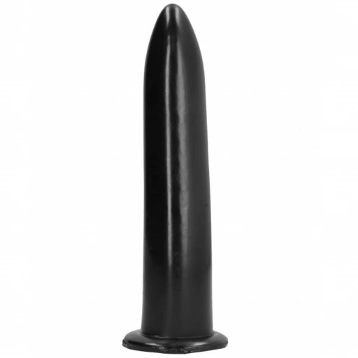 Klasyczne Dildo Pocisk All Black 20 cm Czarny | 100% ORYGINAŁ| DYSKRETNA PRZESYŁKA