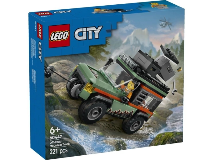 LEGO 60447 City Górska ciężarówka terenowa 4x4