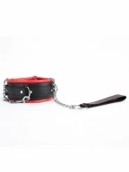 ARGUS Red Collar And Leash - Obroża ze smyczą ⚫ DARMOWA DOSTAWA od 299zł ⚫ DYSKRETNA PRZESYŁKA 24H Z POLSKI ⚫