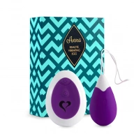 Jajeczko wibrujące - FeelzToys Anna Vibrating Egg Remote  Fioletowy