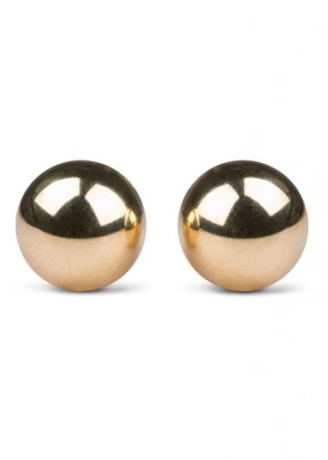 EasyToys Gold Ben Wa Balls 22Mm - Kulki gejszy ⚫ DARMOWA DOSTAWA od 299zł ⚫ DYSKRETNA PRZESYŁKA 24H Z POLSKI ⚫