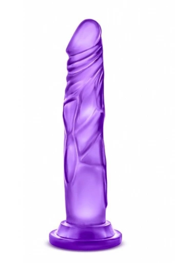 B Yours Sweet N Hard 5 Purple - Dildo klasyczne na przyssawce, Fioletowy ⚫ DARMOWA DOSTAWA od 299zł ⚫ DYSKRETNA PRZESYŁKA 24H Z POLSKI ⚫