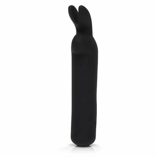 Mini wibrator i masażer łechtaczki - Happy Rabbit Rechargeable Vibrating Bullet Czarny