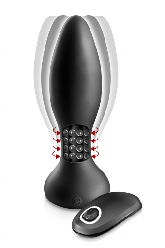 ANAL PLUG ANAL PLUG VIB MYKING BLACK (Size: T3)