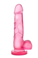 B Yours Sweet N Hard 4 Pink - Dildo klasyczne na przyssawce, Różowy ⚫ DARMOWA DOSTAWA od 299zł ⚫ DYSKRETNA PRZESYŁKA 24H Z POLSKI ⚫