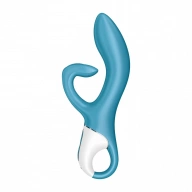 Satisfyer embrace me (turquoise) - Wibrator króliczek, Niebieski ⚫ DARMOWA DOSTAWA od 299zł ⚫ DYSKRETNA PRZESYŁKA 24H Z POLSKI ⚫