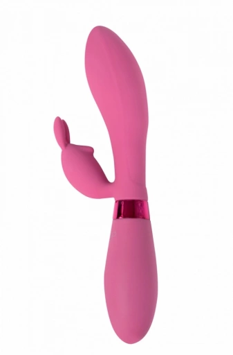 Indeep Rechargeable Vibrator Indeep Theona Magenta - Wibrator króliczek Ciemnoróżowy ⚫ DARMOWA DOSTAWA od 299zł ⚫ DYSKRETNA PRZESYŁKA 24H Z POLSKI ⚫