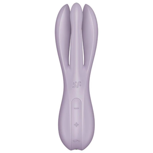 Satisfyer threesome 2 violet - Wibrator z trzema elastycznymi ramionami, Fioletowy ⚫ DARMOWA DOSTAWA od 299zł ⚫ DYSKRETNA PRZESYŁKA 24H Z POLSKI ⚫