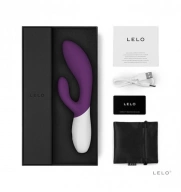 Lelo Ina Wave 2 Plum - wibrator króliczek, fioletowy ⚫ DARMOWA DOSTAWA od 299zł ⚫ DYSKRETNA PRZESYŁKA 24H Z POLSKI ⚫