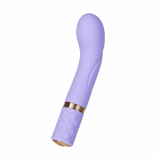 Nieduży wibrator do punktu G - Pillow Talk Racy Mini Massager Special Edition Fioletowy