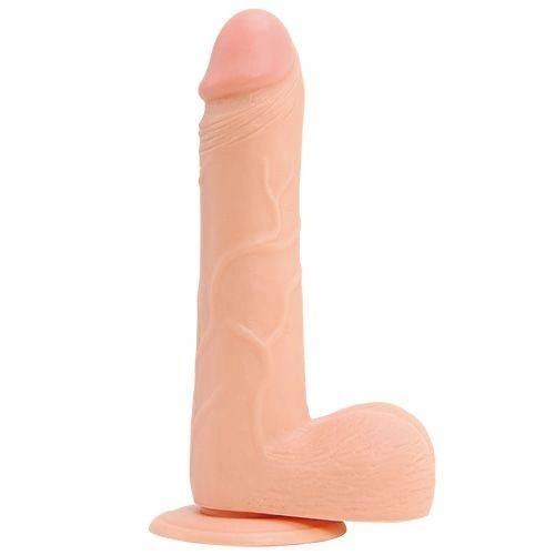 Realistyczne Dildo z Przyssawką Prawdziwa Rozkosz Cielisty 23cm | 100% ORYGINAŁ| DYSKRETNA PRZESYŁKA