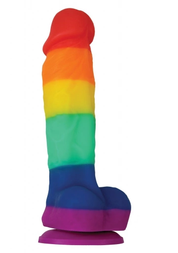 Silikonowe Dildo Colours Pride Edition 16cm | 100% ORYGINAŁ| DYSKRETNA PRZESYŁKA