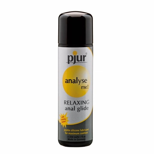 Pjur Analyse Me Relaxing Silicone Glide 250 ml - relaksujący lubrykant analny na bazie silikonu