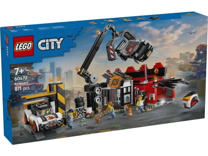 LEGO 60472 City Złomowisko z samochodami