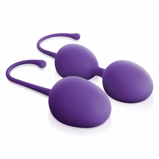 Zestaw do treningu mięśni kegla - Jimmyjane Intimate Care Kegel Trainer Set Purple  