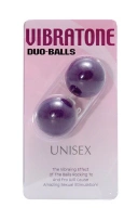 VIBRATONE DUO BALLS PURPLE BLISTERCARD