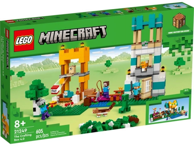 LEGO 21249 Minecraft Kreatywny warsztat 4.0