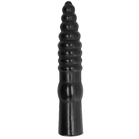 Duże Dildo Analne All Black 34 cm Czarny | 100% ORYGINAŁ| DYSKRETNA PRZESYŁKA