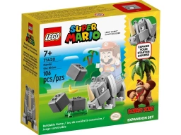 LEGO 71420 Super Mario Nosorożec Rambi — zestaw rozszerzający